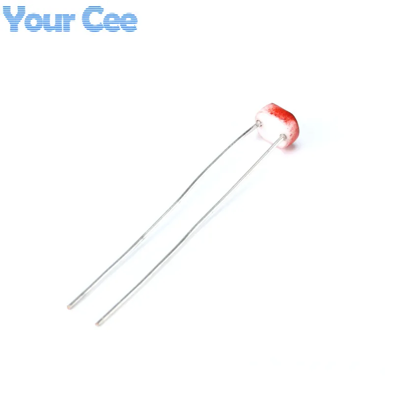 Resistencia sensible a la luz 100 piezas/20 piezas, fotorresistencia fotoeléctrica de 5mm, elemento de interruptor, Detector de fotos, LDR GL5516, 5516 - imagen 5