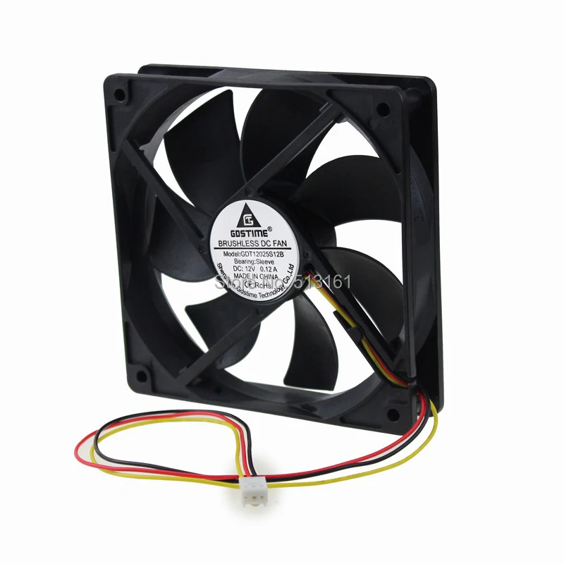 120mm fan 3pin 6