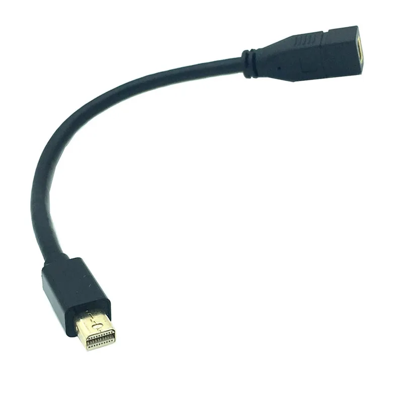 Cable de extensión de vídeo Mini DisplayPort M/F macho a hembra Mini DisplayPort 4K con soporte HBR2 - Extensión Mini DP 0,3 m - imagen 4