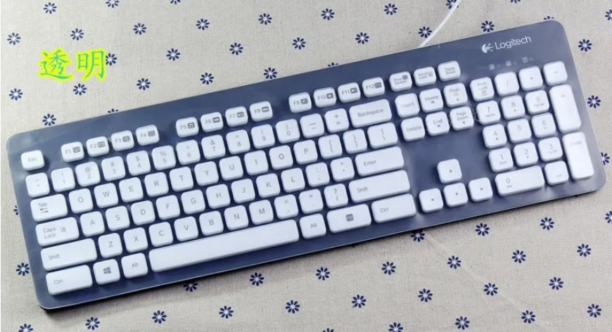 Película transparente impermeable a prueba de polvo para teclado Logitech K310 MK310