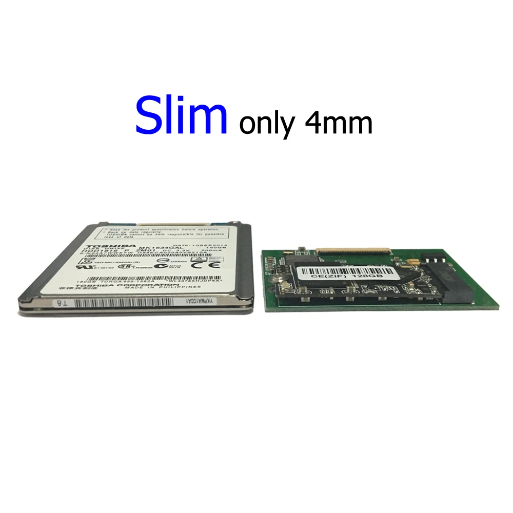 SSD de 128GB para Ipod classic 6th 7th Ipod video 5Gen 5.5. Reemplazar HS081HA MK8010GAH MK8022GAA MK1626GCB MK1231GAL ZIF CE HDD - imagen 5