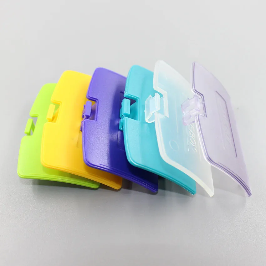 10 Uds., 10 colores, gran oferta, funda carcasa para batería para Gameboy Color GBC, piezas de reparación para consolas de videojuegos para consolas de juegos OEM - imagen 2