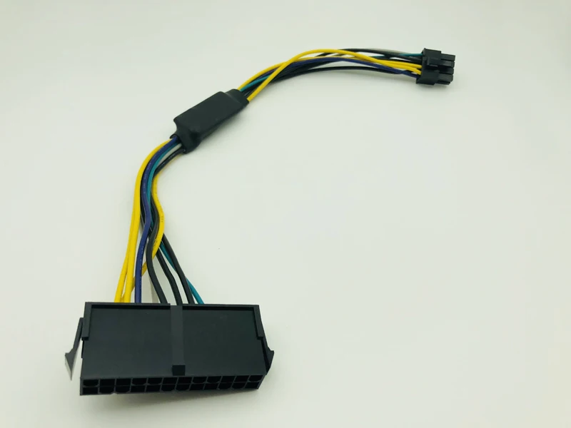 Cable de alimentación de 24 pines a 8 pines para Dell, adaptador de placa base ATX 24P a 8P, 30cm, Optiplex 3020 7020 9020 - imagen 3