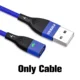 Blue cable no plug