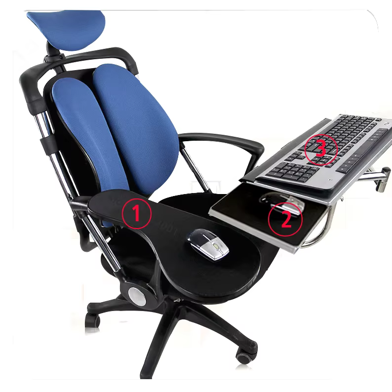 DL OK330 Silla Gaming Multifuncional con Soporte Teclado y Portátil - imagen 4
