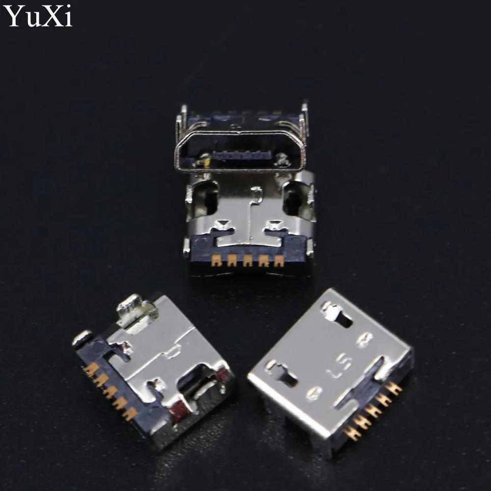 YuXi-conector hembra de puerto de carga Micro USB, accesorio para LG E400 L3 L5 L7 L9 P770 P880 F180 Nexus4, buena calidad, 10 piezas, nuevo - imagen 4