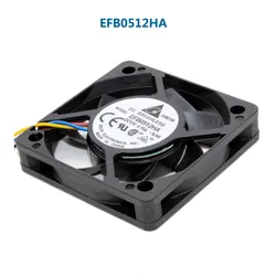 Ventilador 50mm Delta EFB0512HA PWM Ball Bearing 12V