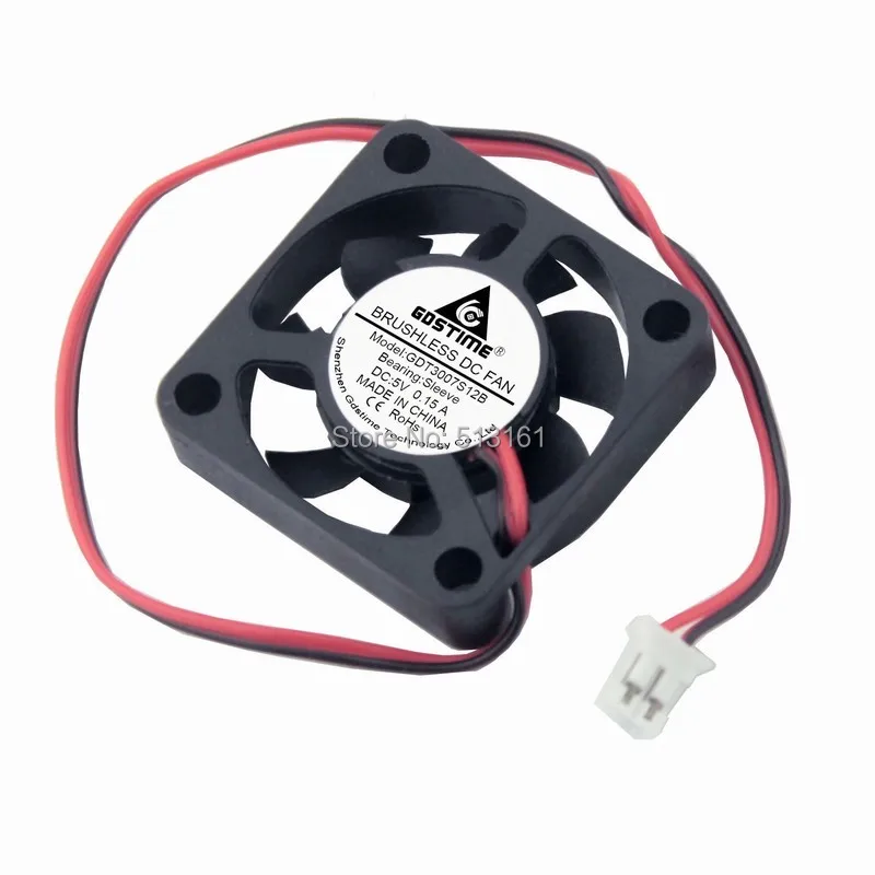 Ventilador Refrigeración Silencioso 30x30x7mm 5V DC 2 Pines Gdstime - imagen 4