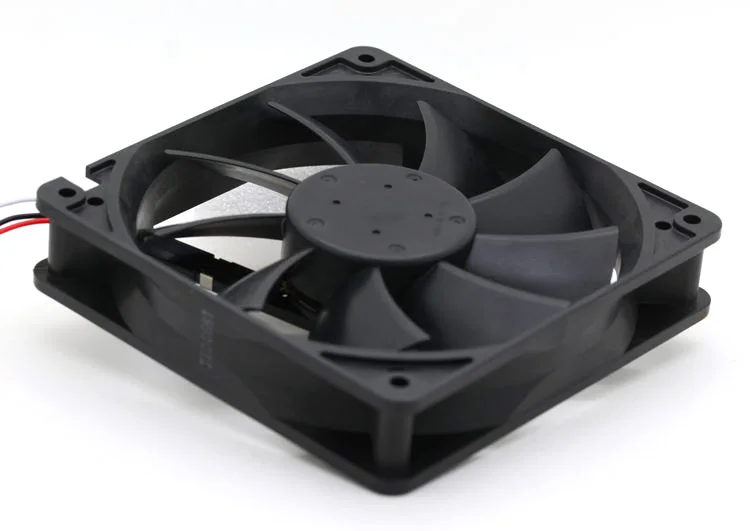 Para NMB 4710KL-04W-B59 12V 0.72A 12025 120*120*25MM 3 líneas para detener el ventilador de alarma - imagen 5