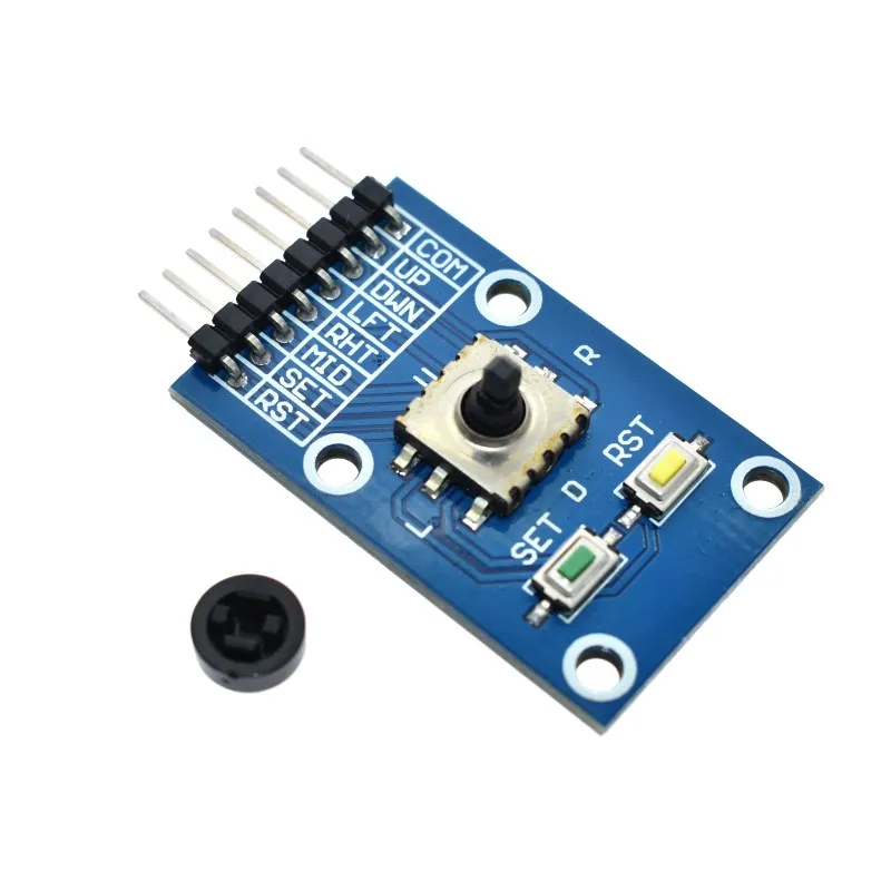 Módulo de botón de navegación de cinco direcciones MCU AVR juego 5D Rocker Joystick teclado independiente para módulo de Joystick Arduino - imagen 3