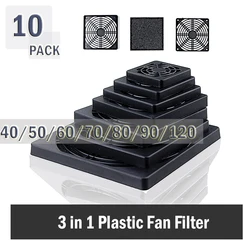 Gdstime Filtro Antipolvo para Ventilador PC – Tamaños 40-120mm