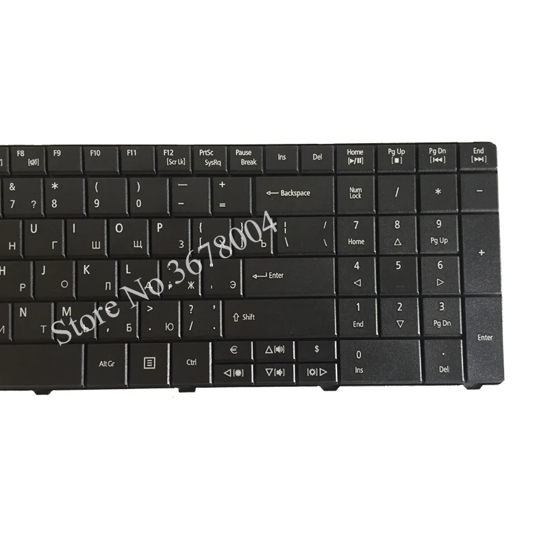 Teclado ruso para Acer TravelMate V5WC1, P253, P453, P253-E, P253-M, P253-MG, P453-M, RU, negro, PK130PI1B04, P453-MG - imagen 4