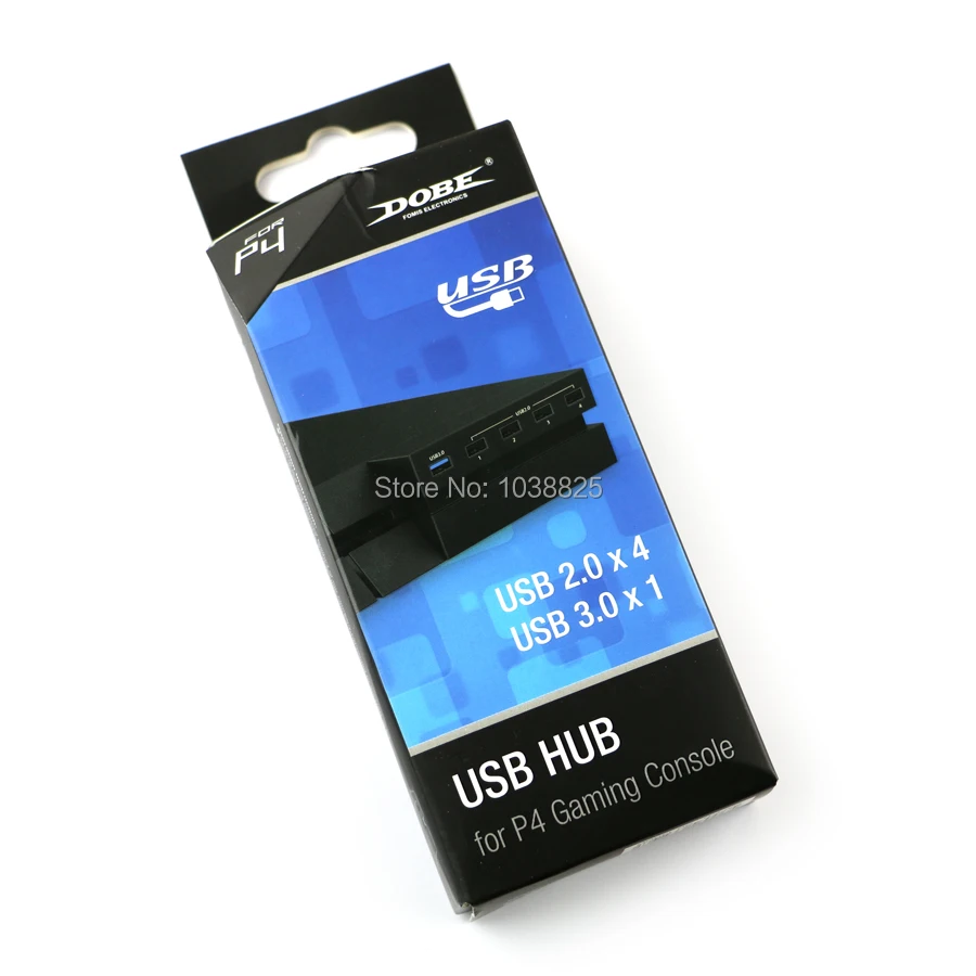5 puertos de alta velocidad USB 2.0/3.0 extensor divisor adaptador convertidor USB Hub para PS4