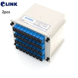 Divisor PLC Fibra Óptica 1x32 SC/UPC Monomodo FTTH GPON GEPON