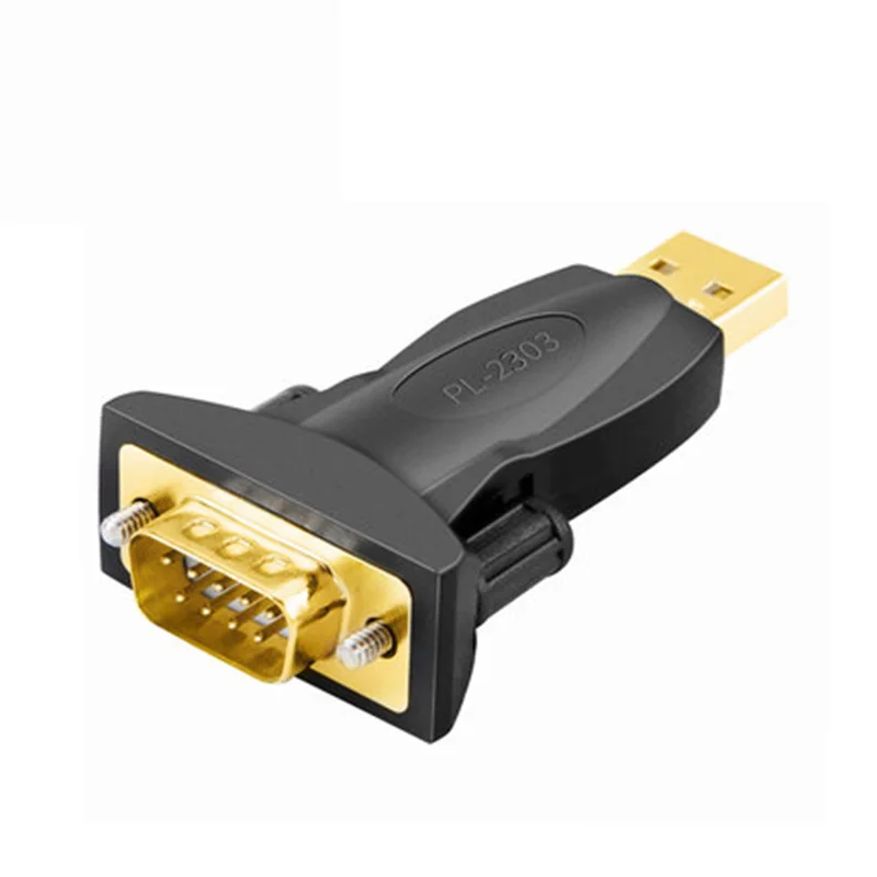 Adaptador USB DB9 Serial Convertidor Enchufe Chapado Oro Macho Hembra RS232 FTDI PL2303 Ordenador Portátil - Vista principal del producto