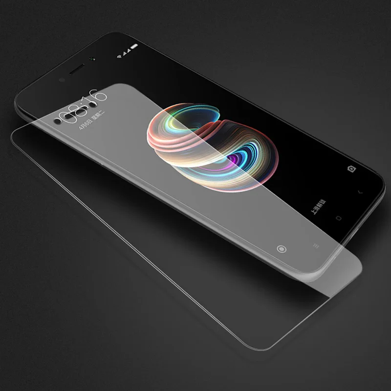 3 piezas para Xiaomi Redmi 5A Protector de pantalla de vidrio templado película protectora 0,26mm 9 H para Xiaomi Redmi 5A funda de vidrio amigable - imagen 5
