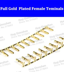 Terminales Chapados Oro Hembra 5557 ATX/EPS PCI-E - Crimpado