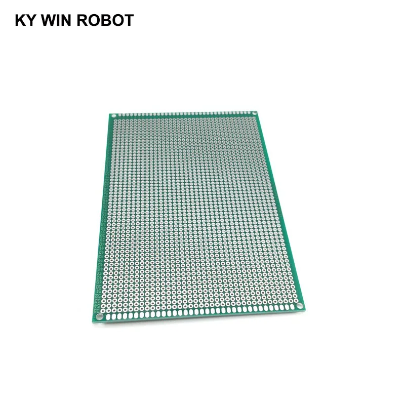 Placa de circuito impreso Universal para Arduino, prototipo PCB de doble cara, 10x15cm, 100x150mm, 1 unidad - imagen 5