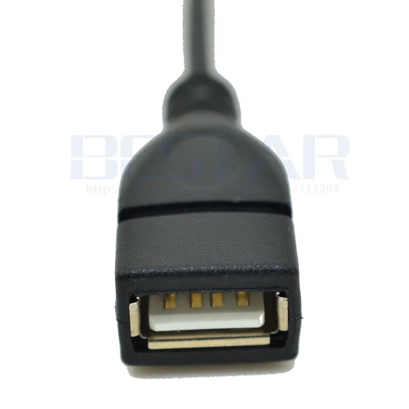 Cable de extensión USB 2,0 en ángulo de 20CM, adaptador de carga de datos macho a hembra de 90 grados derecha, izquierda y arriba y abajo, 0,2 M - imagen 3