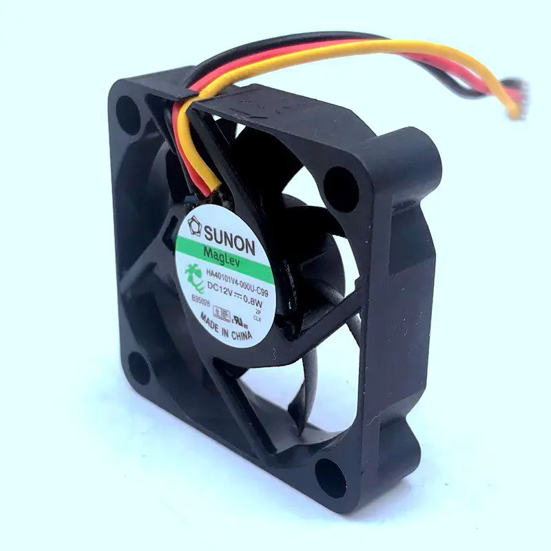 Sunon HA40101V4-0000-c99 Ventilador 40x40x10 mm, 12V, 3 pines - imagen 4