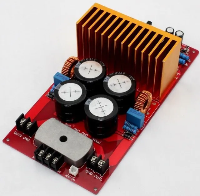 Placa amplificadora de alta potencia IRS2092 + IRFB4227, doble vía, 500W + 500W, buena calidad, elíjanos, Envío Gratis - imagen 3