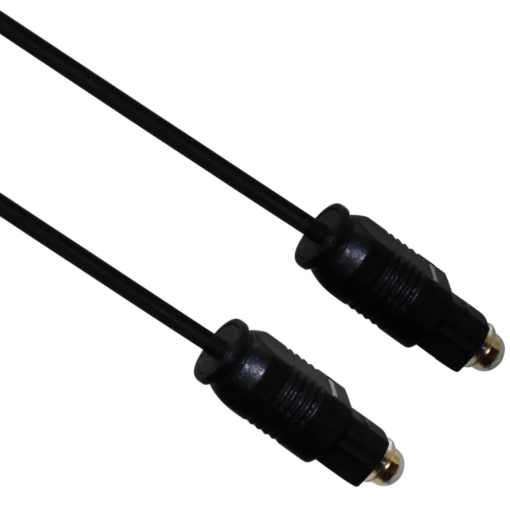 1 unids/lote nuevo 1m2mm Cable de fibra óptica de Audio Digital chapado en oro Cable Toslink SPDIF - imagen 4
