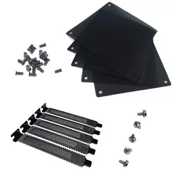 Filtro Antipolvo para Ventilador de PC PVC Negro
