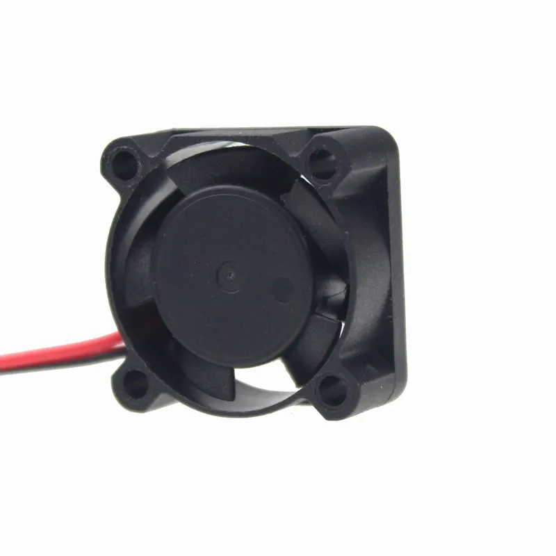 Gdstime-ventilador pequeño de CC para ordenador portátil, dispositivo de refrigeración de 2 pines con rodamiento de bolas de 12V 2510, 25mm x 10mm, 5 piezas - imagen 2