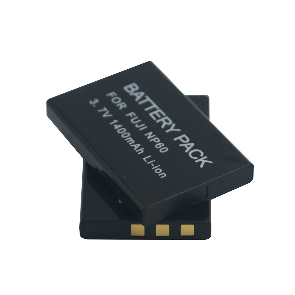 1400mAh NP-60 FNP60 NP60 SLB 1137 1037 CNP-30 K5000 D-Li2 Li-20B batería para Fujifilm F50I F501 F401 ZOOM F410 F601 F601Z