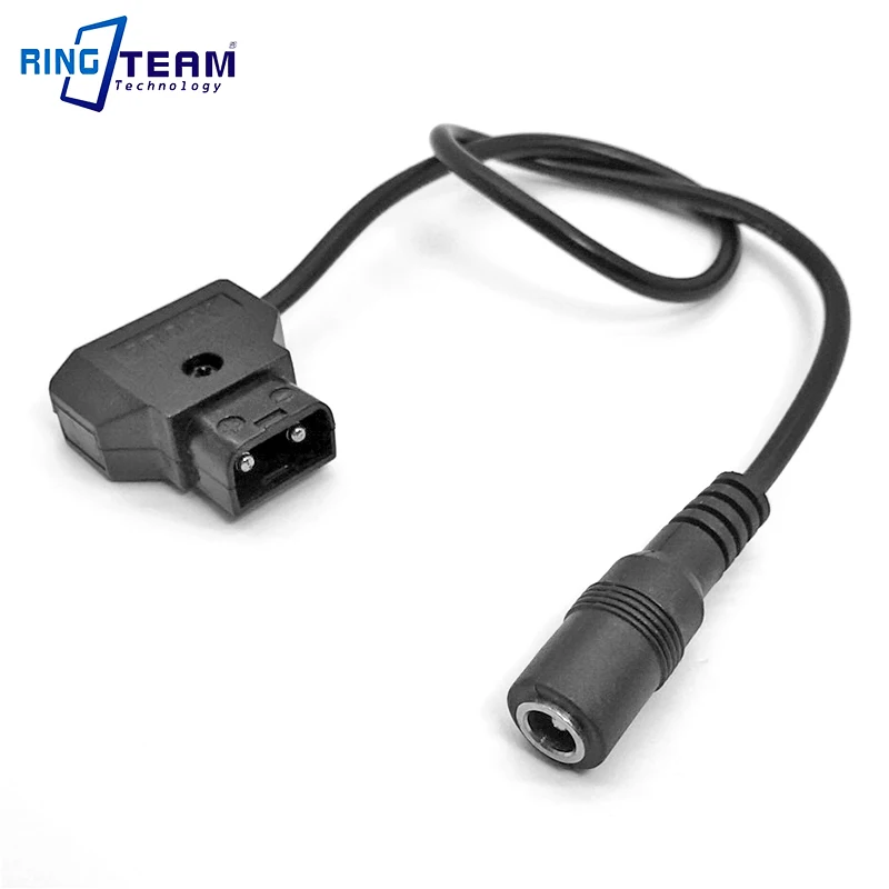 Grifo DTap d-tap BTap, enchufe a DC 5,5x2,5/5,5x2,1mm, Cable de alimentación hembra para luces, lámparas, monitores, cámaras y más dispositivos - imagen 2