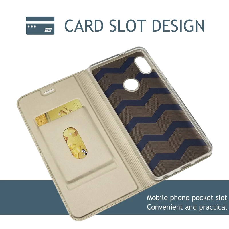 Para Redmi Note 5 Pro funda suave PU soporte cubierta ranura para tarjeta Cartera de cuero Flip Case para Xiaomi Redmi Note5 Note 5 Pro funda de teléfono - imagen 4