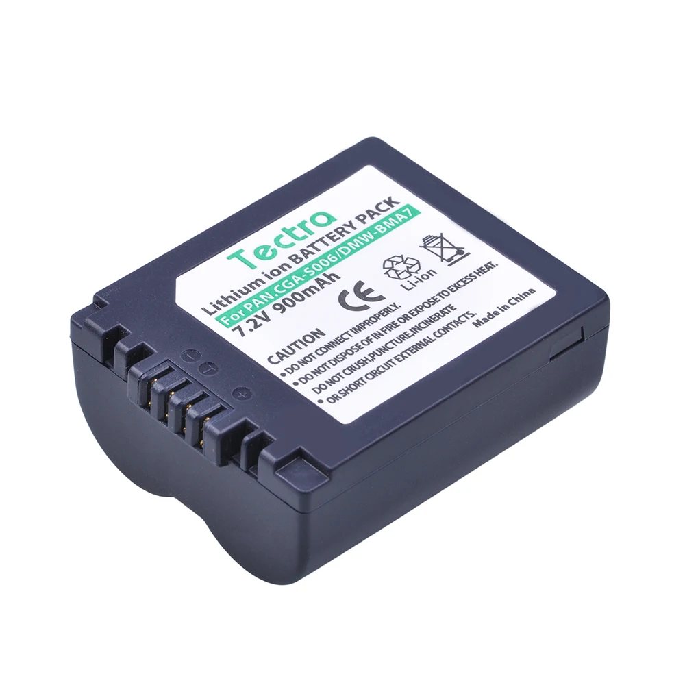 Batería de CGA-S006 para cámara digital Panasonic Lumix DMC-FZ7,DMC-FZ8,DMC-FZ18,DMC-FZ28,DMC-FZ30,DMC-FZ35,DMC-FZ38,DMC-FZ50 - imagen 5