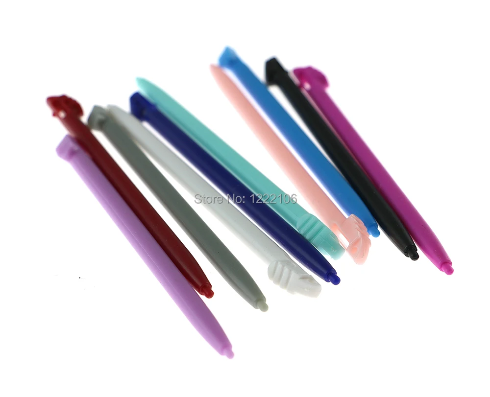 Bolígrafo de plástico para pantalla táctil 3DS XL, 120 unidades, alta calidad, al por mayor, 12 colores - imagen 3