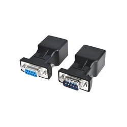 Adaptador Serie RS232 DB9 a Ethernet RJ45 – No Requiere Alimentación