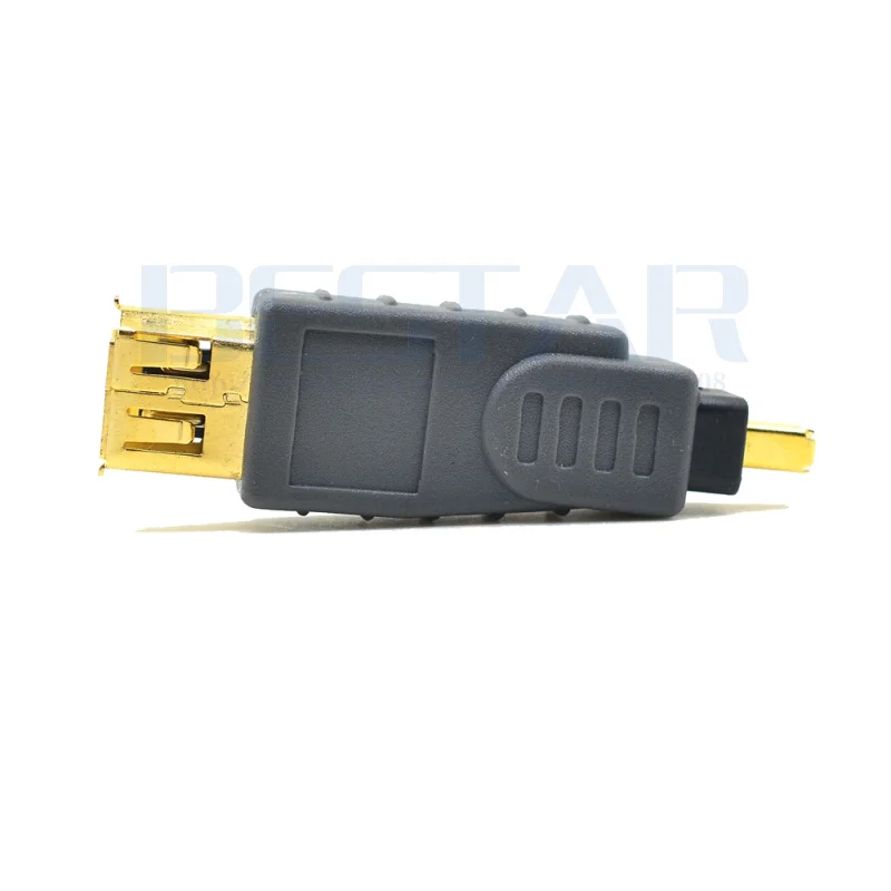 Adaptador de conector Firewire de 4 pines macho a 6 pines hembra, adaptador IEEE 1394, IEEE-1394a macho a hembra para transferencia de datos - imagen 5