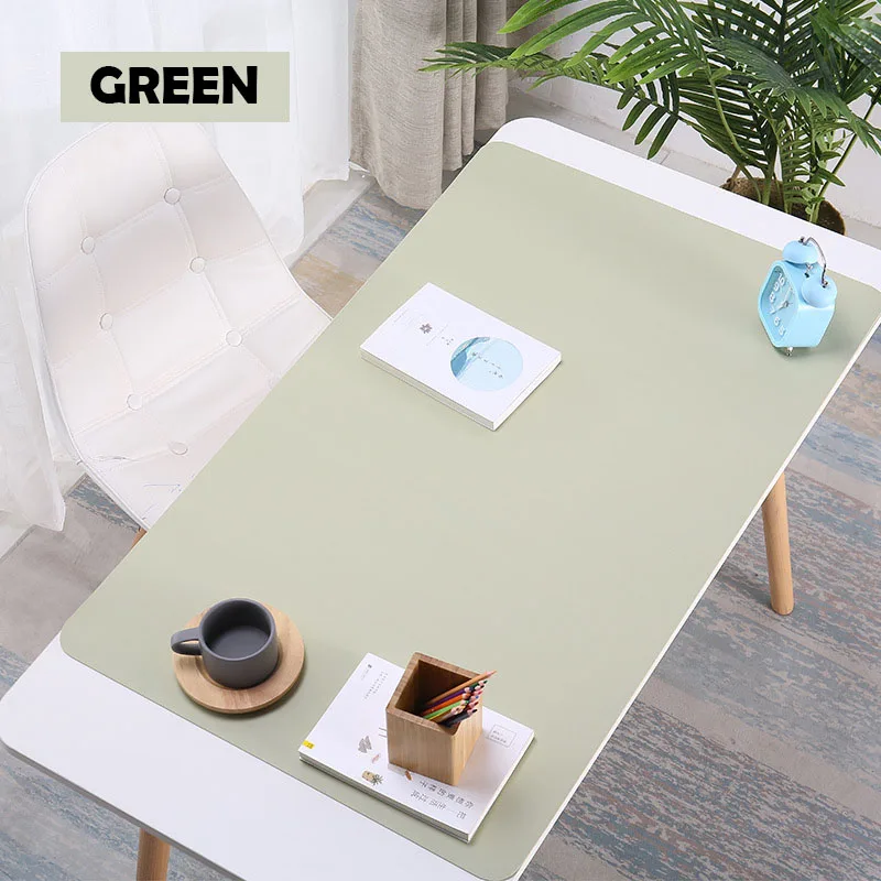 Alfombrilla de ratón grande de cuero PU para Gamer, Alfombrilla de escritorio impermeable, antiincrustante, 1200X600MM, XXL - imagen 3