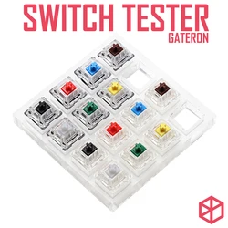 Probador Switches Mecánicos Gateron RGB – Test Plate