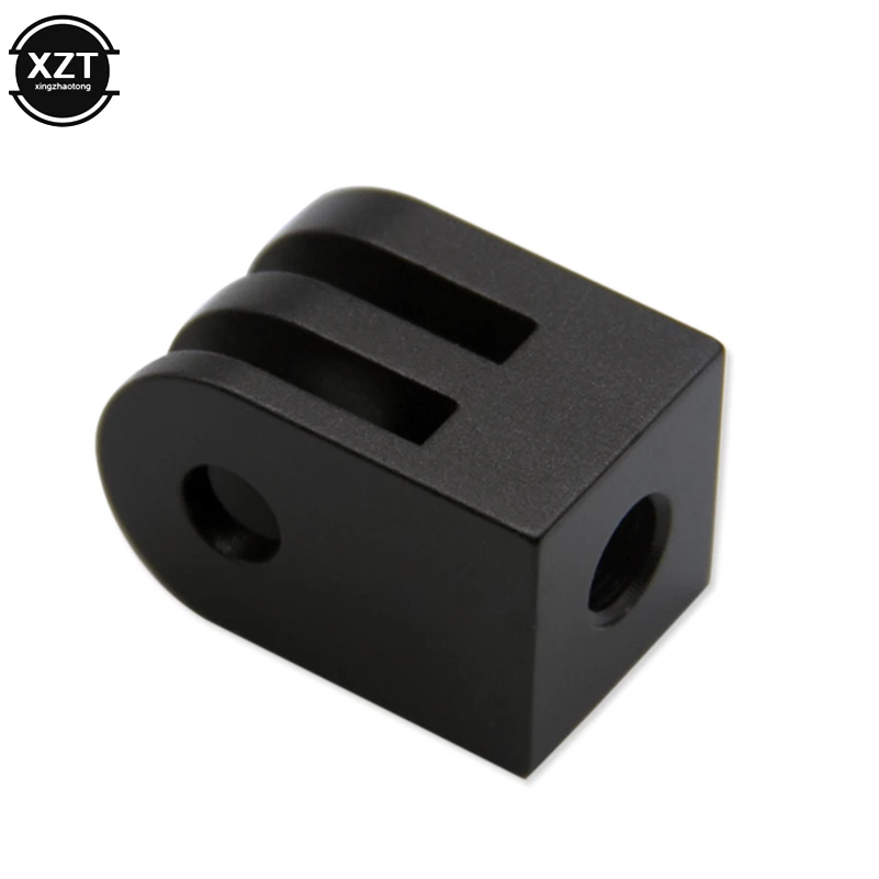 Mini trípode Universal de aleación de aluminio CNC, adaptador de Base para cámara de deportes al aire libre para GoPro SupTig, monopié con tornillo de 1/4 ", 1 Uds. - imagen 4