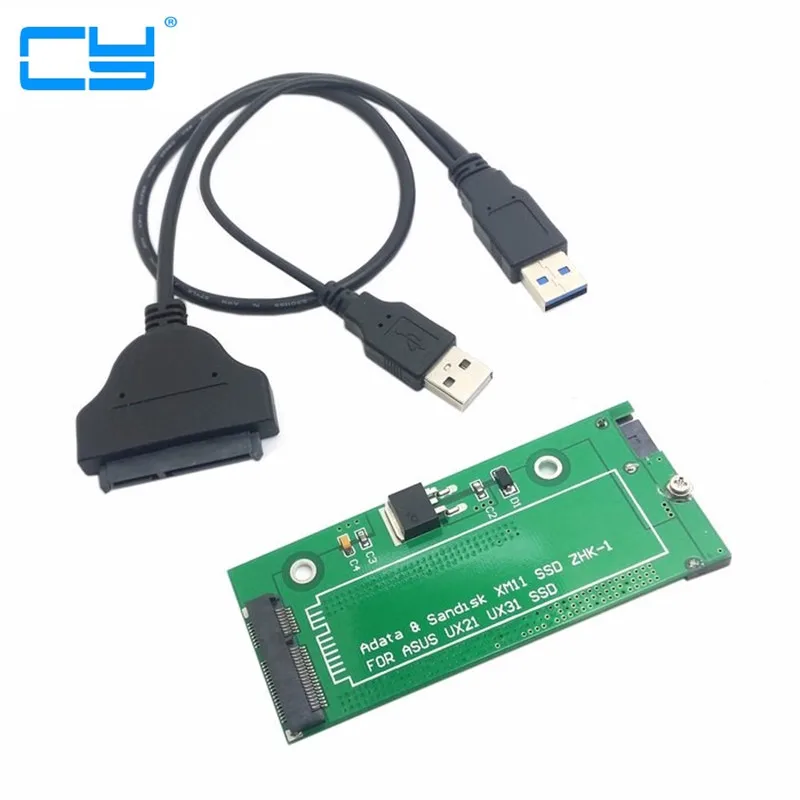 Adaptador de tarjeta SATA USB 3,0 para ASUS, conector USB 2,5, 3,5 ",", SANDISK ADATA XM11 SSD