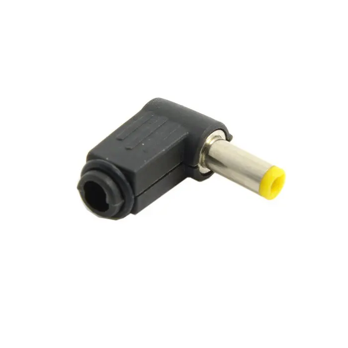 Conector macho de alimentación CC en ángulo recto de 90 grados, conector de Cable adaptador tipo soldadura de 5,5mm X 2,5mm y 2,1mm - imagen 4