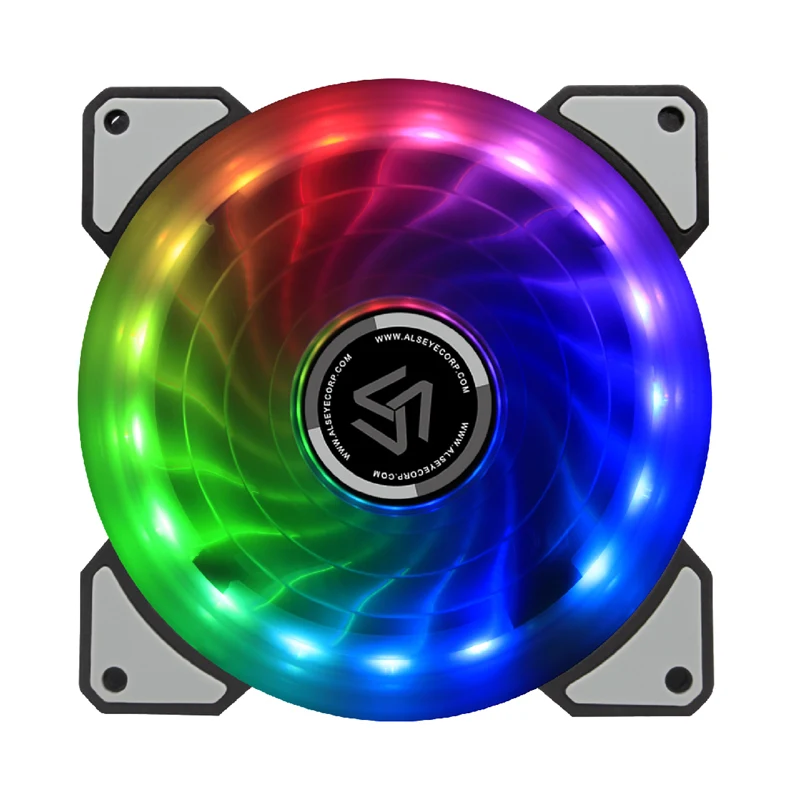 ALSEYE Ventilador RGB Aura con Velocidad Ajustable y Control Remoto - imagen 4