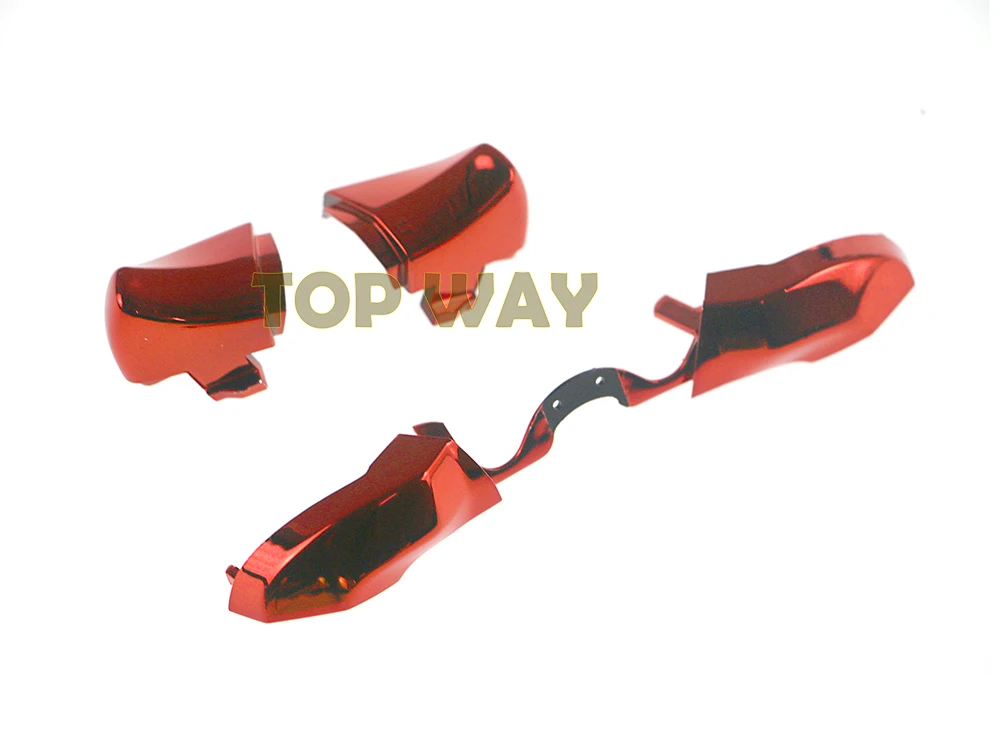 Reemplazo de botón de disparo LB RB LT RT cromado, 10 Uds., para controlador Xbox One Elite, parachoques LB RB con puerto Jack de 3,5mm - imagen 5