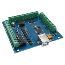 Placa Controladora CNC 4 Ejes USB Mach3 100KHz