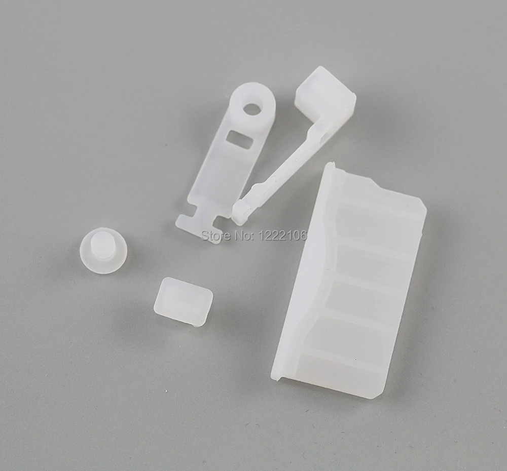 2 juegos de tapón antipolvo de silicona para auriculares, tapa protectora a prueba de carga para nuevo 3DS XL LL nuevo 3DSXL 3DSLL - imagen 5