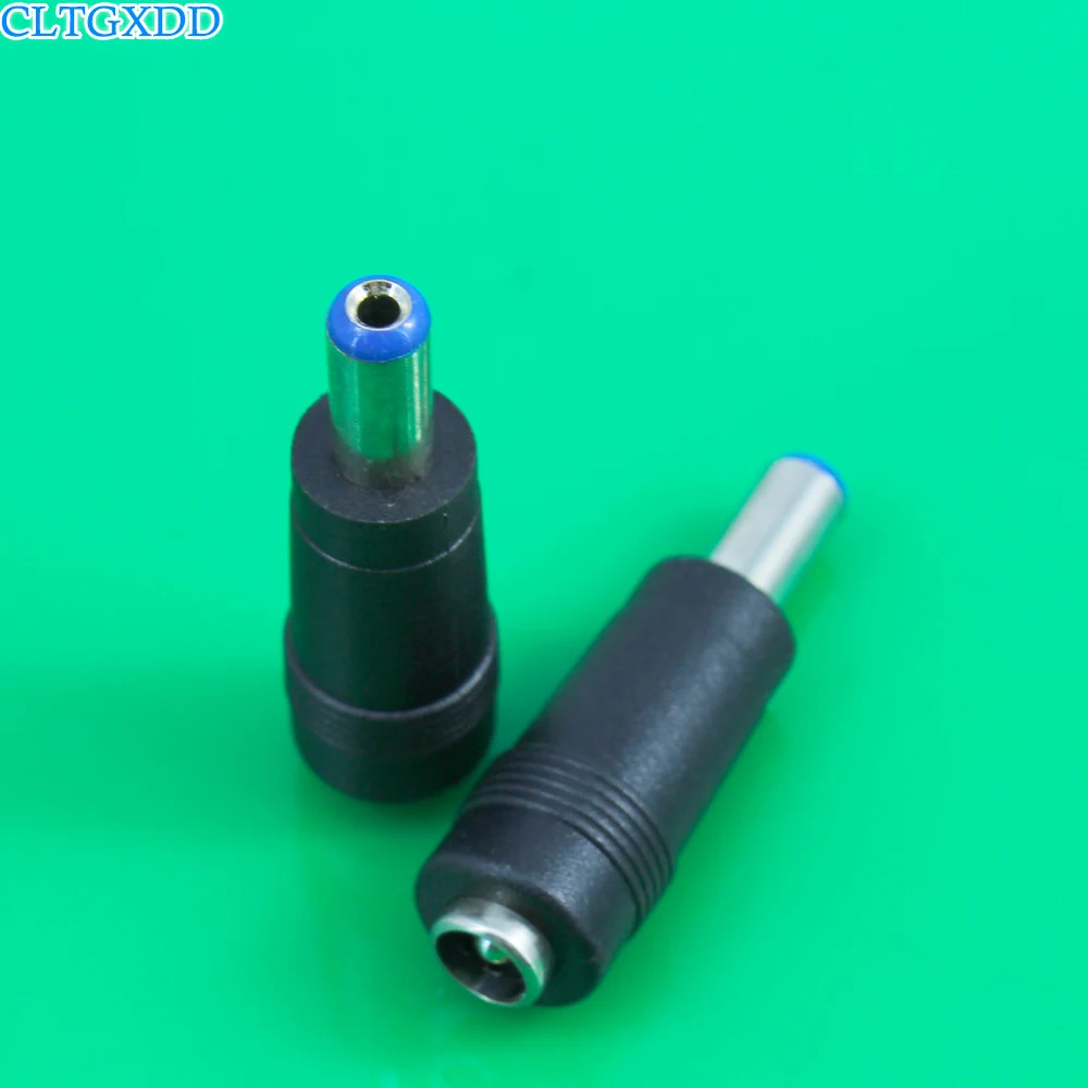 Cltgxdd 1 piezas 5,5*2,5mm hembra a 5,5*2,1mm macho DC adaptador de conector de alimentación portátil 5,5*2,1 a 5,5*2,5