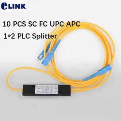 Divisor Óptico PLC Fibra SC/APC con Conector FC/UPC