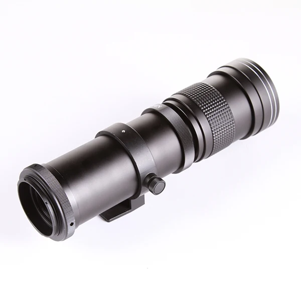 Teleobjetivo de Zoom FOTGA 420-800mm F/8,3-16 + adaptador T2 a AF para Canon Sony A900 A850 A350 Nikon Olympus Pentax Fuji - imagen 2