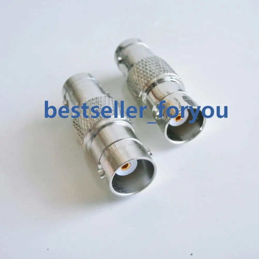 Adaptador de conectores BNC hembra a BNC hembra para cámara de vídeo CCTV, 1 unidad