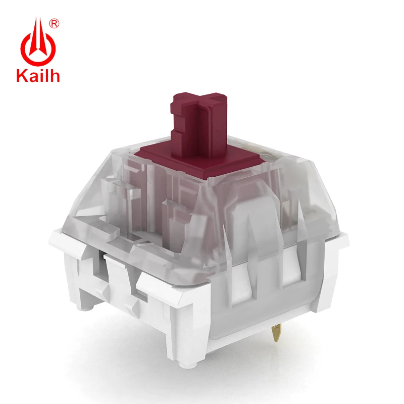 Kailh speed Plum Purple/Berry/Salvia interruptor de teclado mecánico, Interruptor táctil/Clicky/lineal, 10 piezas - imagen 5