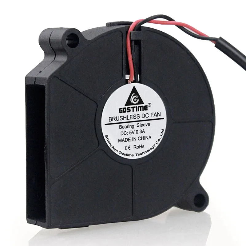 Gdstime-ventilador de refrigeración centrífugo, 60mm x 15mm, 6015 DC 5V, USB, 2 unids/lote - imagen 2